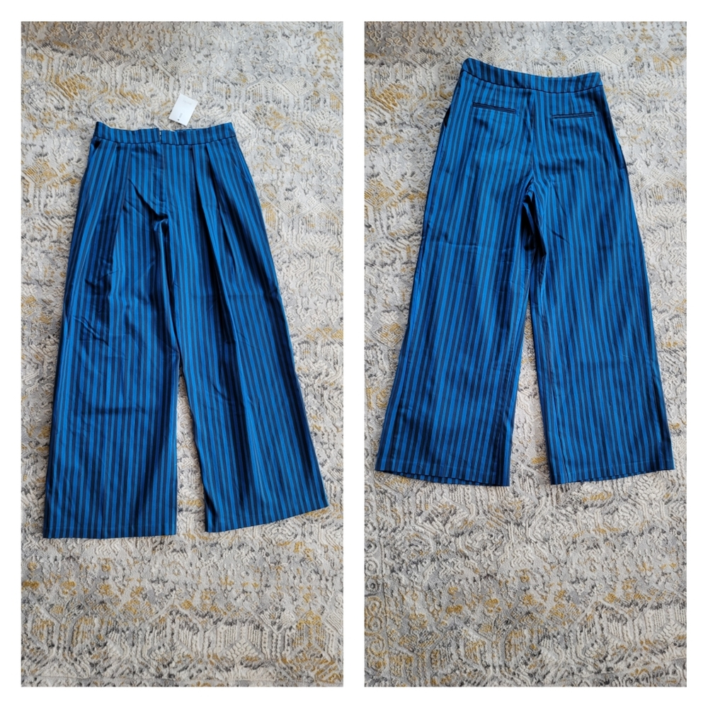 Nwt ASOS wide leg trouser pants 8